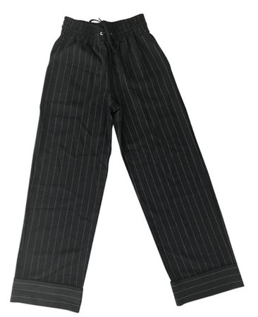 Ganni pinstripe trousers