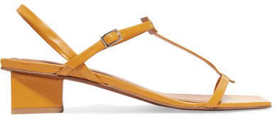 Krista Leather Sandals - Tan