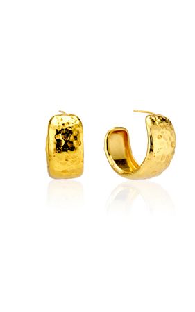 Hazel 24k Gold Vermeil Earrings By Aureum | Moda Operandi