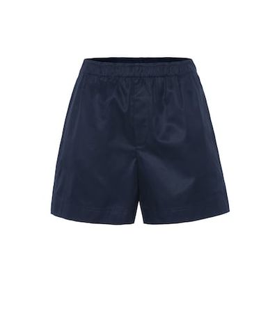 Cotton-twill shorts