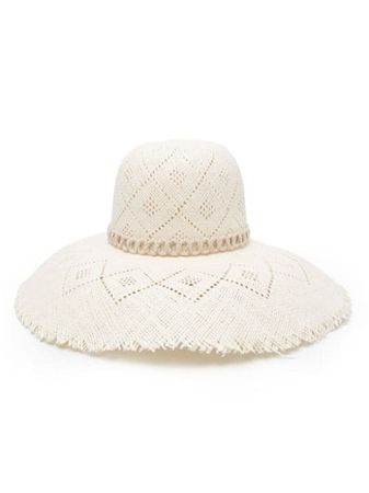 Borsalino tassel-detail woven-raffia Hat - Farfetch