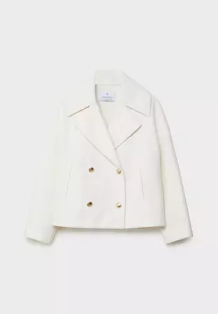 Short double-breasted coat - Women's See all | Stradivarius United States
