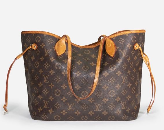 Louis Vuitton Logated Neverfull Bag - Etsy