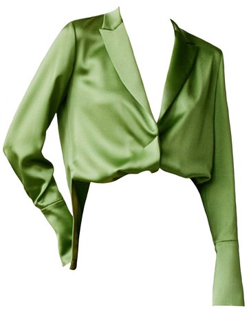GALVAN Green Silk Shirt