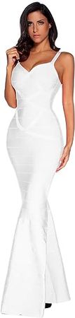 Amazon.com: meilun Women's Maxi Bandage Dress Fishtail Bodycon Formal Evening Dresses : Clothing, Shoes & Jewelry