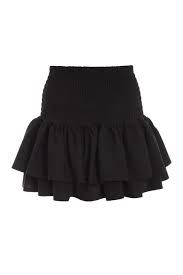 black ruffle skirt - Google Search