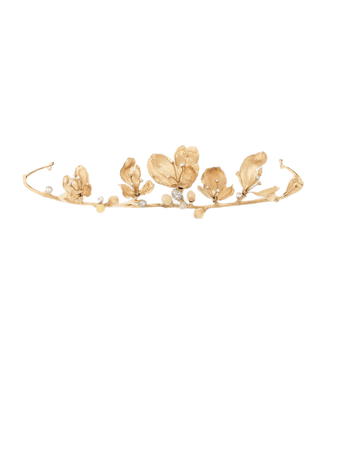 rose gold tiara crown headpiece jewelry