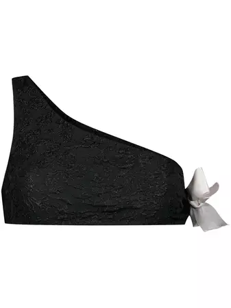 Giambattista Valli one-shoulder bow-detail Bikini - Farfetch