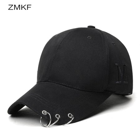 2018Iron-Ring-Cap-Women-Baseball-Cap-With-Rings-Gold-Color-Snapback-Hip-Hop-Hats-For-Women.jpg (800×800)