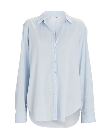 XíRENA Beau Cotton Button-Down Shirt | INTERMIX®