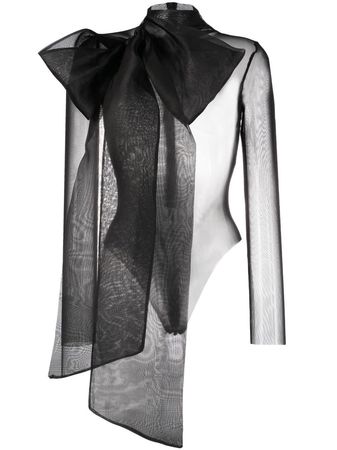 Atu Body Couture Sleeveless Sequin Bodysuit - Farfetch