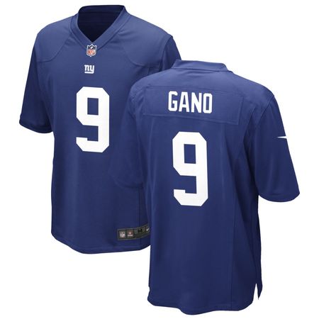 Men's Nike Royal New York Giants Custom Game Jersey