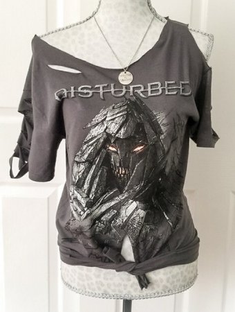 Distressed Disturbed Shirt