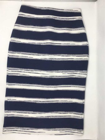 Zara striped pencil skirt