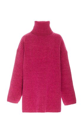 New Disa Oversized Wool Turtleneck Sweater by Acne Studios | Moda Operandi