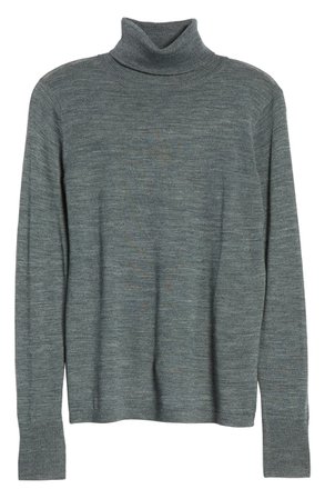 Halogen® Turtleneck Merino Wool Blend Sweater | Nordstrom
