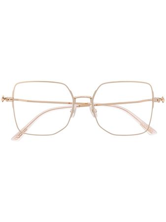 Jimmy Choo Eyewear square shaped glasses - FARFETCH