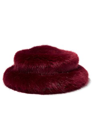 Emma Brewin | Faux fur bucket hat | NET-A-PORTER.COM