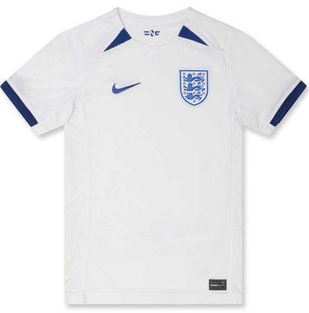 Nike England 2023 Stadium Home Dri-FIT Football Jersey