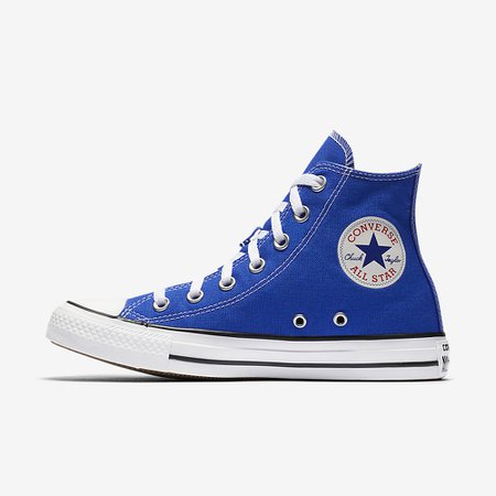 Royal Blue Converse,Chuck Taylor All Star Seasonal High Tops Wholesale Price - Sneakers