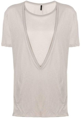 Unravel Project double collar T-shirt