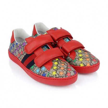 GUCCI GG Red Star Trainers - Boy - Gender - Shoes