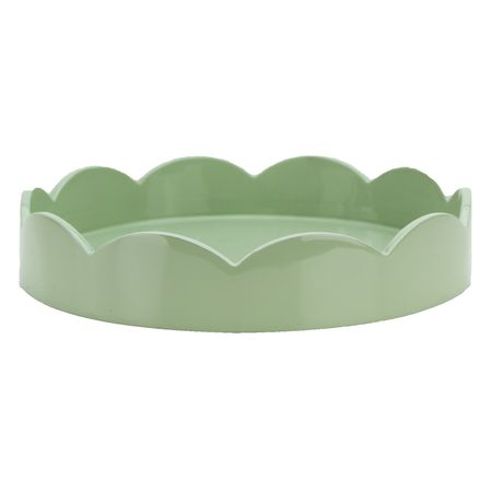 Sage Green Small Scallop Round Tray – Addison Ross Ltd USA