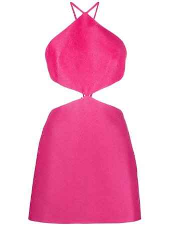 Valentino Bow Embellished Mini Dress - Farfetch