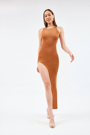 (1) Cleonie Sorrento Bronze Dress – Désordre Boutique