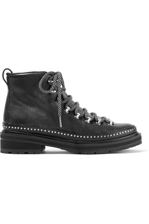 rag & bone | Compass II studded leather ankle boots | NET-A-PORTER.COM