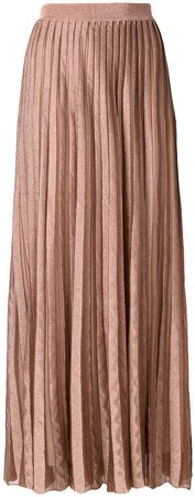 Antonino long pleated skirt