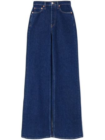 RE/DONE high-waisted wide-leg Jeans