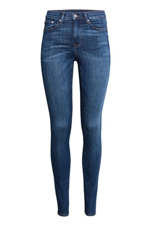 Shaping Skinny Regular Jeans | Dark blue | LADIES | H&M ZA