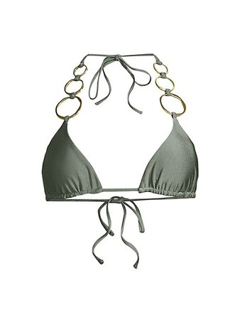 Cult Gaia Zoey Ring Bikini Top | SaksFifthAvenue