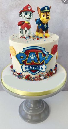 paw patrol cake