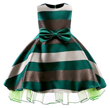 Amazon.com: AYOMIS Girl's Flower Pageant Dress Kids Party Embroidery Wedding Dresses: Clothing