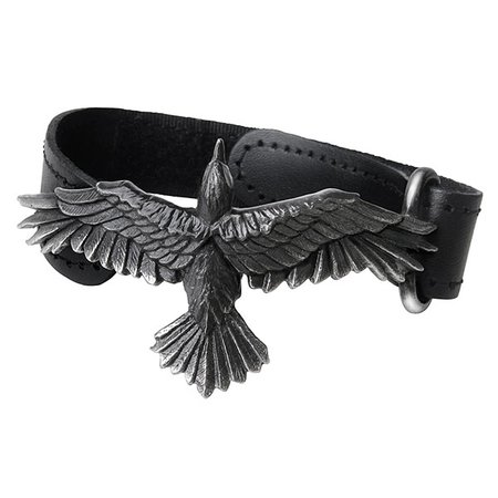 crow bracelet by black consort