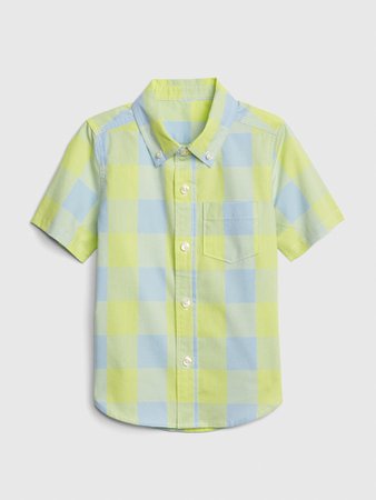Plaid Short Sleeve Shirt | Gap
