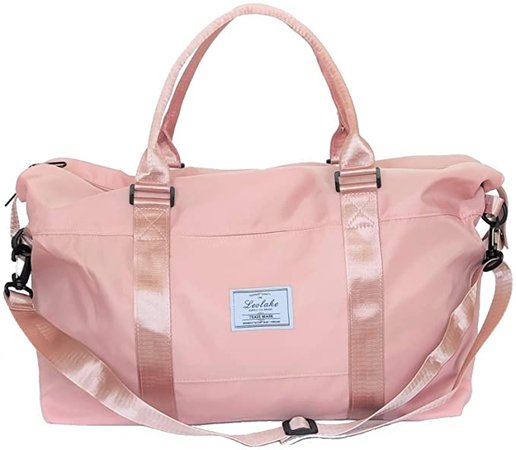 Amazon.com | Womens travel bags, weekender carry on for women, sports gym Bag, workout duffel bag, overnight shoulder Bag, waterproof | Sports Duffels