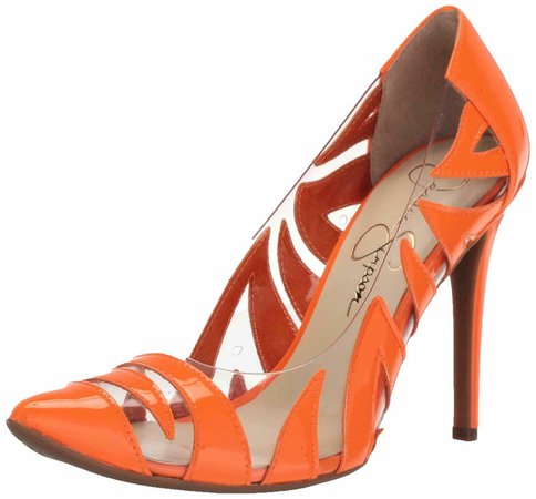 tiger orange heels