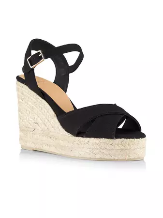 Shop Castañer Adara Espadrille Wedge Sandals | Saks Fifth Avenue