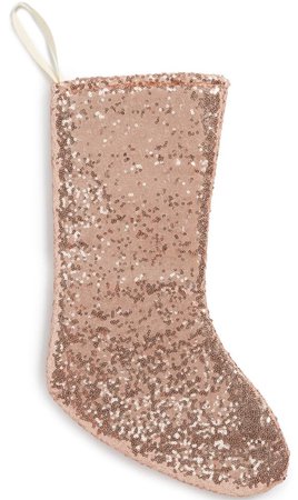 rise gold sequin stockings