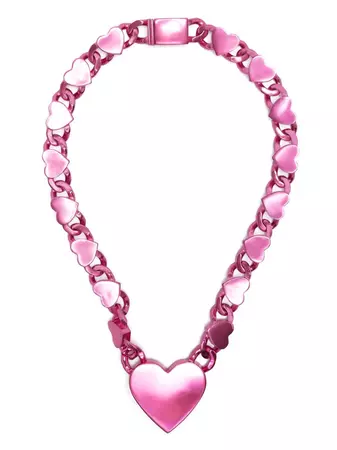 Natasha Zinko Giant Heart Pendant Necklace - Farfetch