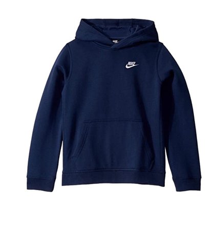 blue Nike hoodie