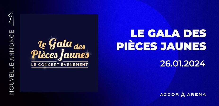 Paris 2024 gala des pieces Jaunes logo