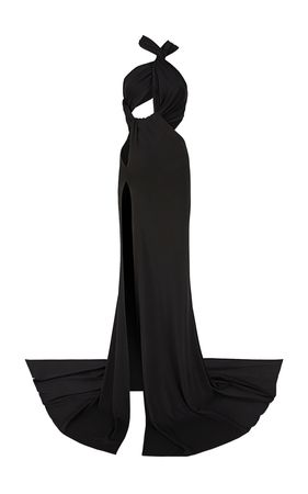 Dara Halter Jersey Gown By The Attico | Moda Operandi