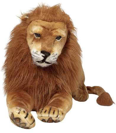 Large Stuffed Lion Plush