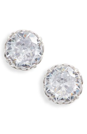 kate spade new york that sparkle round stud earrings | Nordstrom