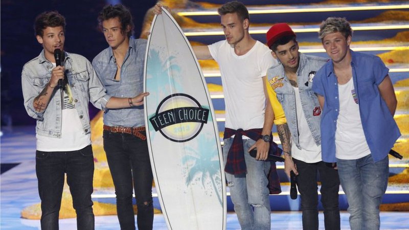 One Direction amongst winners at Teen Choice Awards 2013 - CBBC Newsround