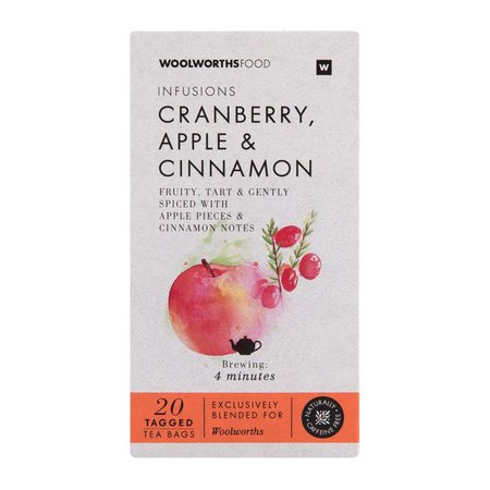 Cranberry, Apple & Cinnamon Tea 20Pk | Woolworths.co.za
